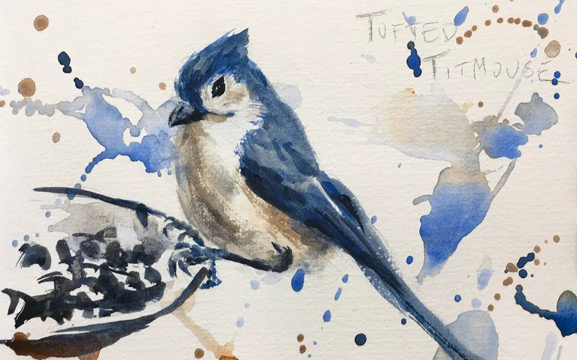 easy bird paintings