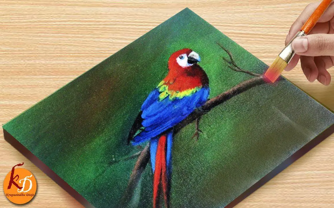 easy bird paintings