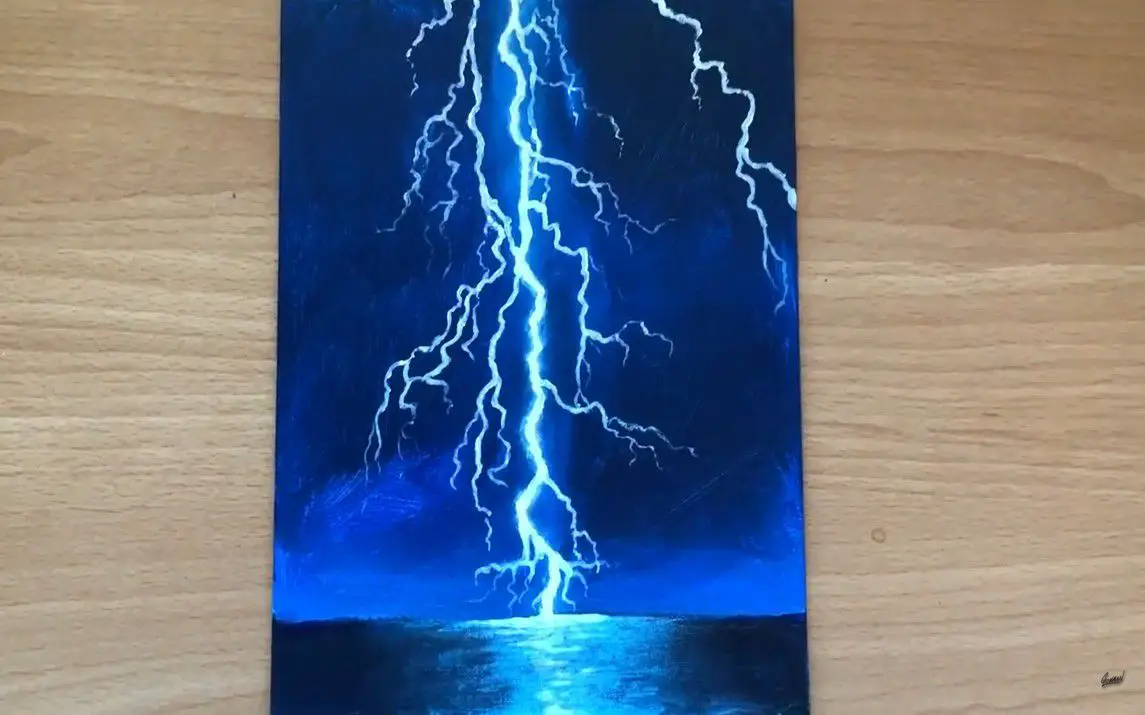 How To Paint Lightning: 10 Amazing and Easy Tutorials!